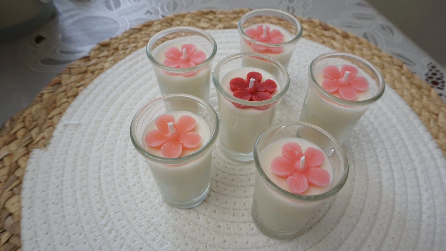 Bloom Shot Candle - Handcrafted & Customizable Desire To Spark