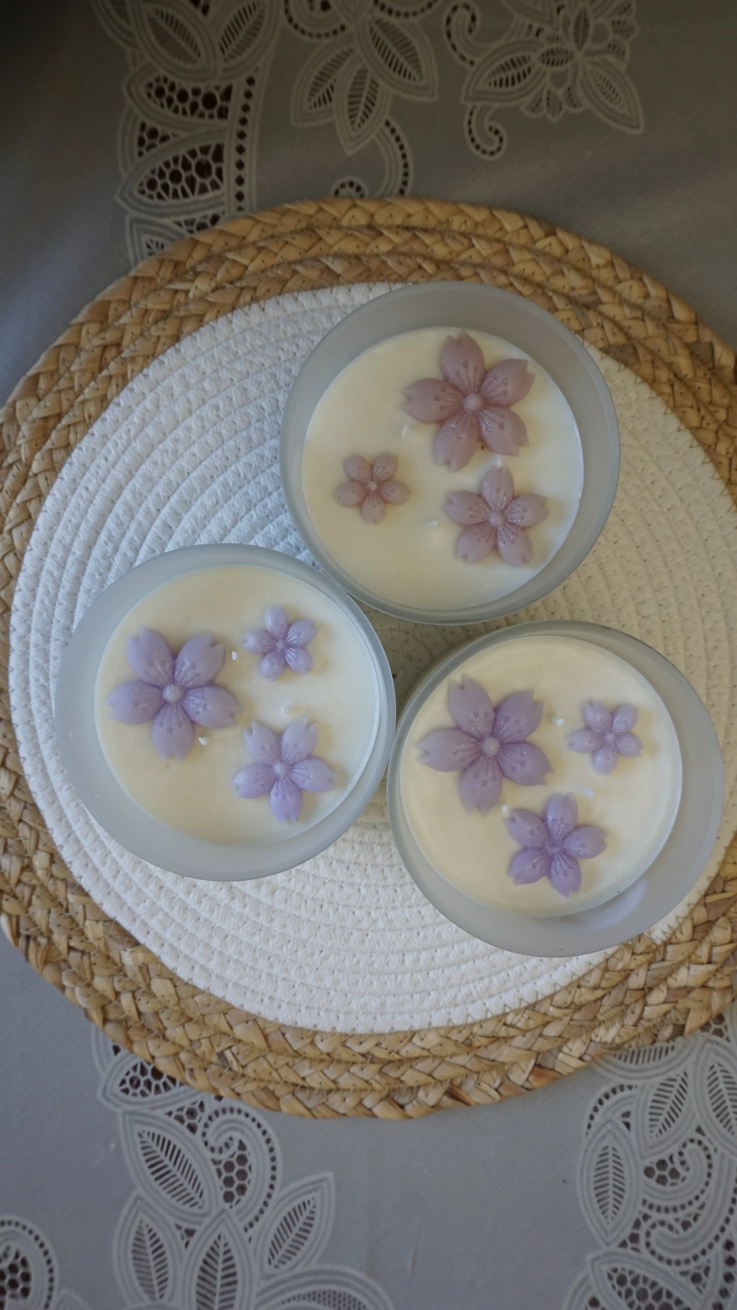 Luxury 3 Wick Candle - Handmade with Customizable Options Desire To Spark