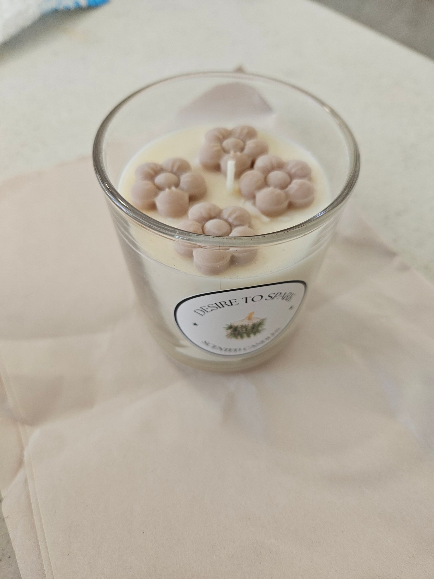 Luxury Jar Candle - Premium Scented Candle for Home Decor Desire To Spark