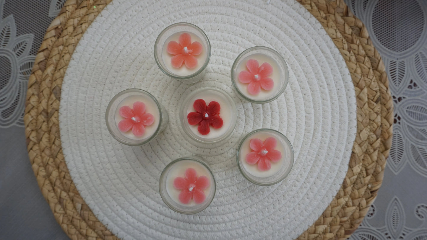 Bloom Shot Candle - Handcrafted & Customizable Desire To Spark