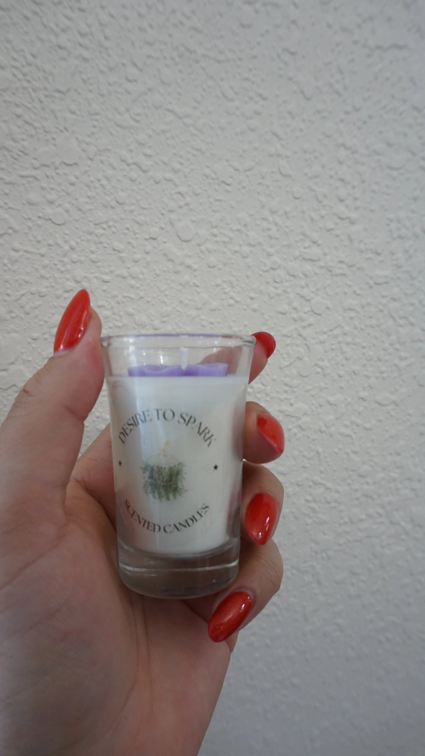 Bloom Shot Candle - Handcrafted & Customizable Desire To Spark